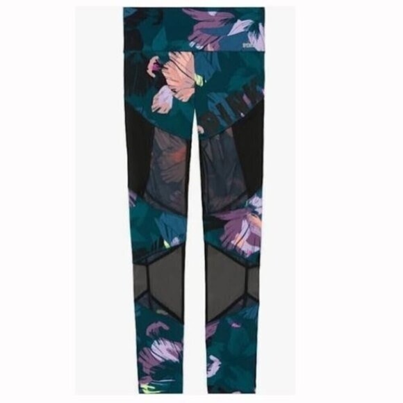 Victoria's Secret PINK | Ultimate High Waist Bonded Mesh Tropical Leggings - S - Picture 1 of 10